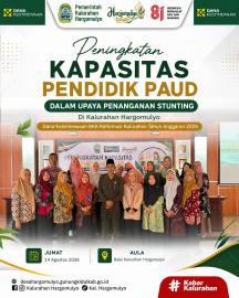 PENINGKATAN KAPASITAS PENDIDIK PAUD DALAM UPAYA PENANGANAN  STUNTING